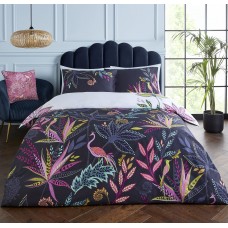 Sara Miller London Botanic Paradise Midnight Bed Linen Set.